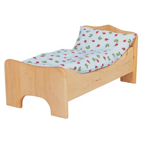 Velká dřevěná postýlka pro panenky