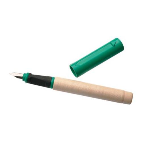 Dřevěné kaligrafické pero 1,1 mm - zelené