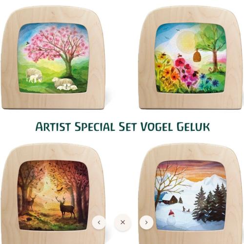 Lampa se sadou stínítek Tichý běh roku