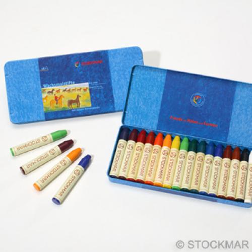 Voskové PASTELKY, sada 16ks