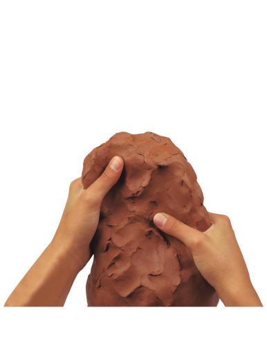 Přírodní keramická hmota bez výpalu - terracotta