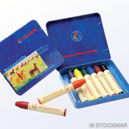 Voskové PASTELKY, sada 8ks, standardní barvy