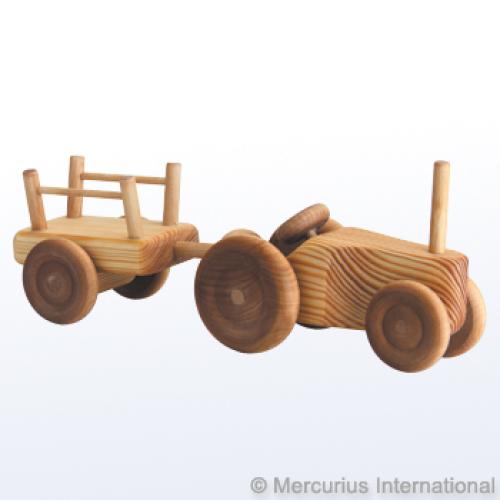 Traktor s valníkem (střední)
