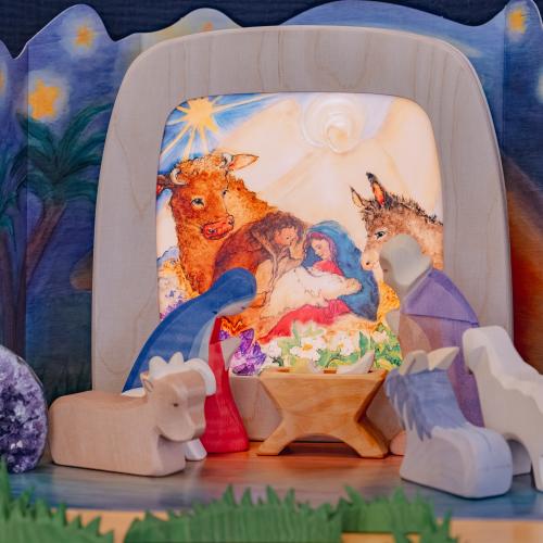 Adventní světelný příběh (sada 4 stínítek)