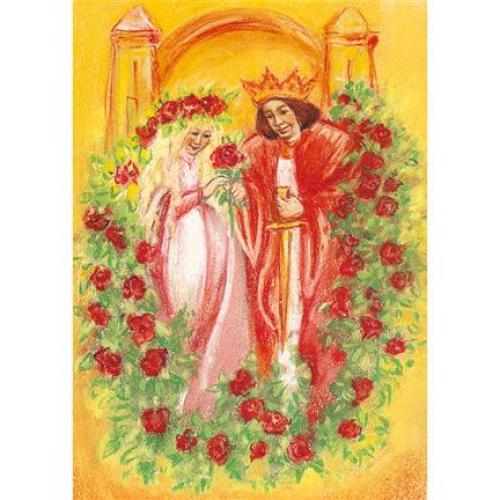 Pohled - Šípková růženka