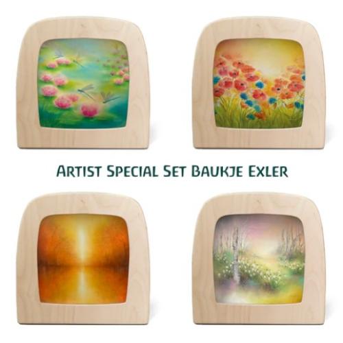 Lampa se sadou stínítek Příroda v koloběhu ročních období