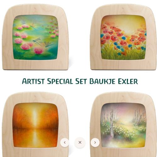 Lampa se sadou stínítek Příroda v koloběhu ročních období