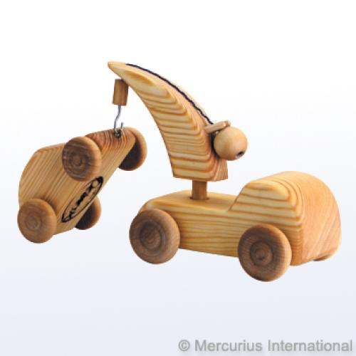 Odtahovací auto s autíčkem (střední)